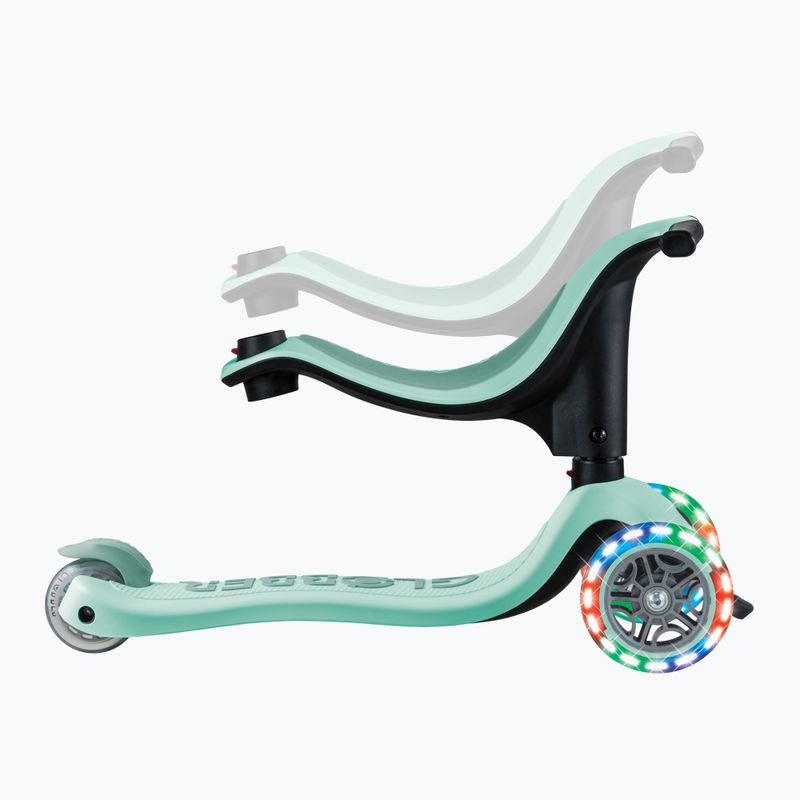 Самокат трьохколісний дитячий Globber Go.Up Sporty Lights mint 8