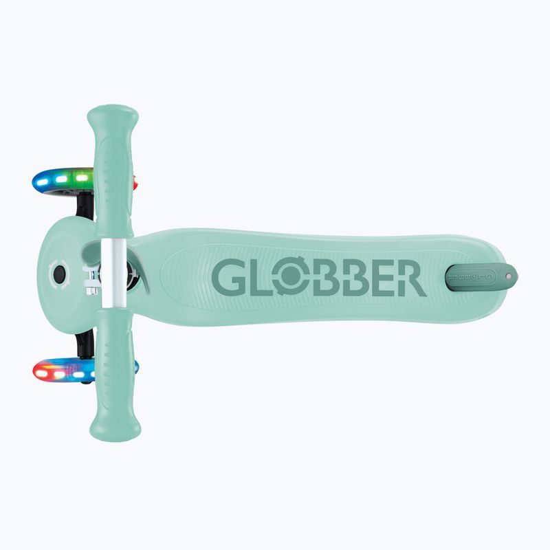 Самокат трьохколісний дитячий Globber Go.Up Sporty Lights mint 11