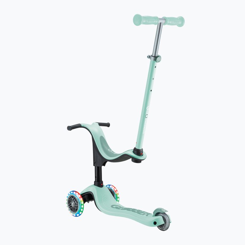 Самокат трьохколісний дитячий Globber Go.Up Sporty Lights pastel pink 4