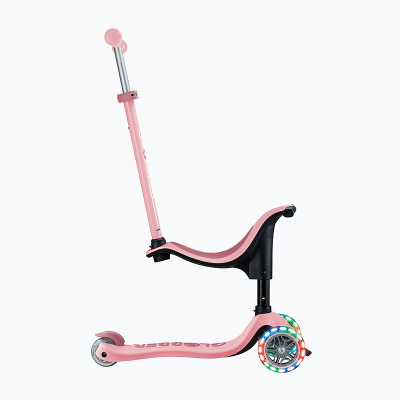 Самокат трьохколісний дитячий Globber Go.Up Sporty Lights pastel pink 9