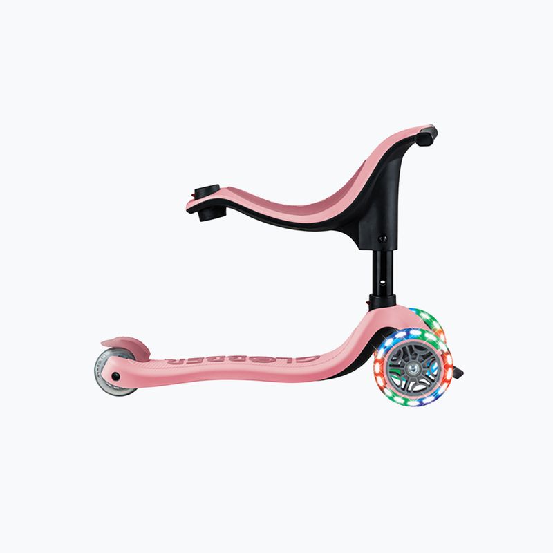 Самокат трьохколісний дитячий Globber Go.Up Sporty Lights pastel pink 10
