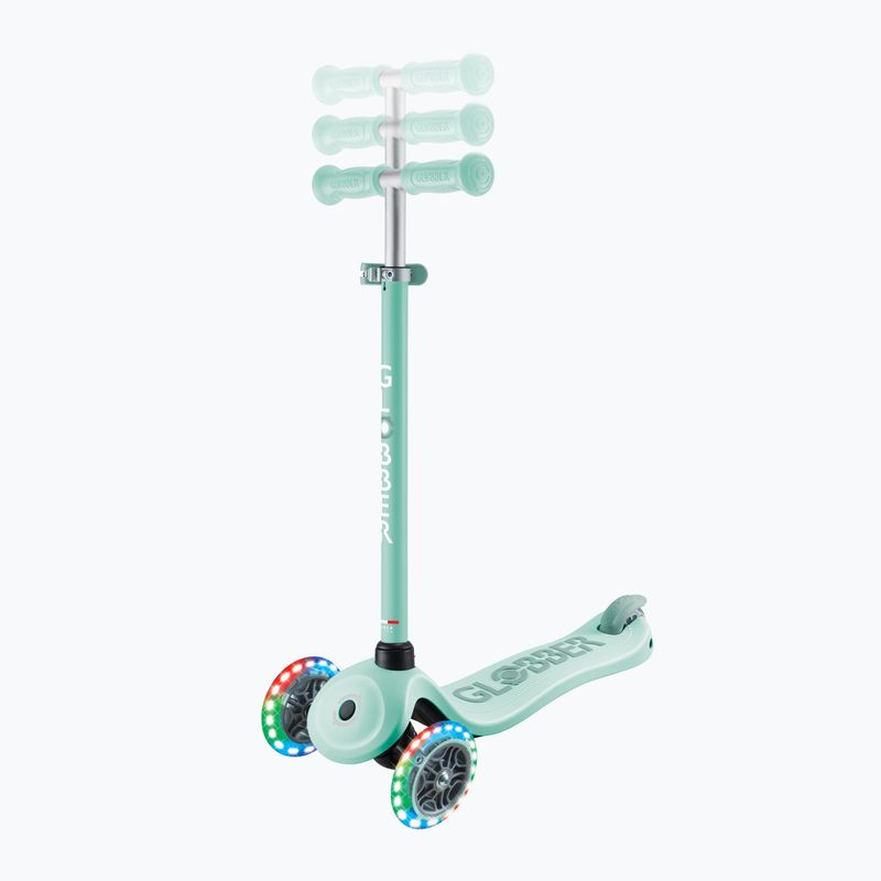 Самокат трьохколісний дитячий Globber Go.Up Sporty Lights pastel pink 12