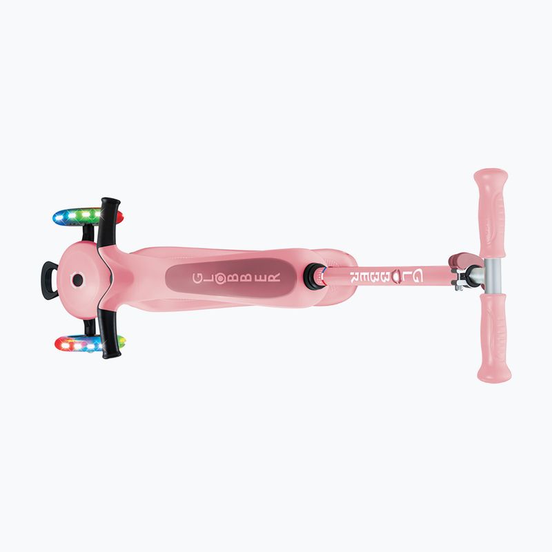 Самокат трьохколісний дитячий Globber Go.Up Sporty Lights pastel pink 13