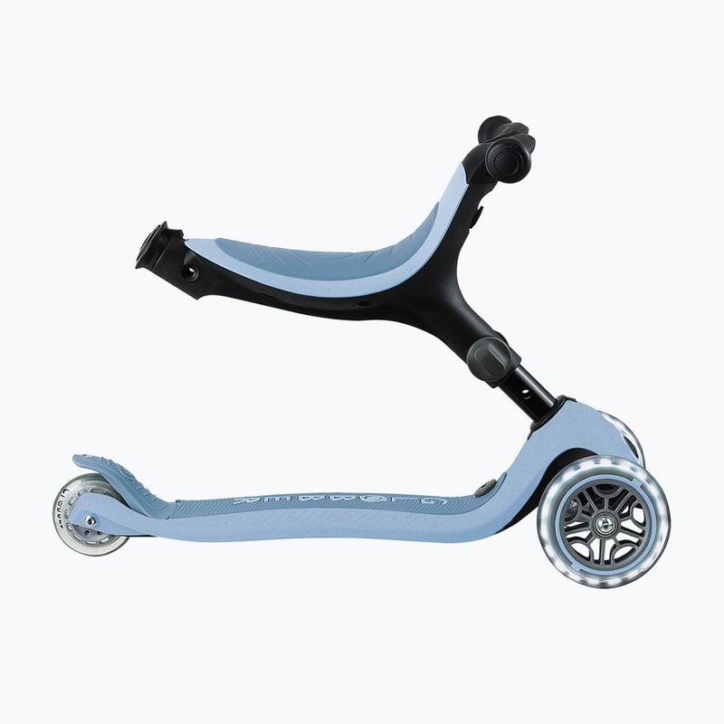 Самокат триколісний дитячий Globber Go.Up Active Ecologic Lights blueberry 7