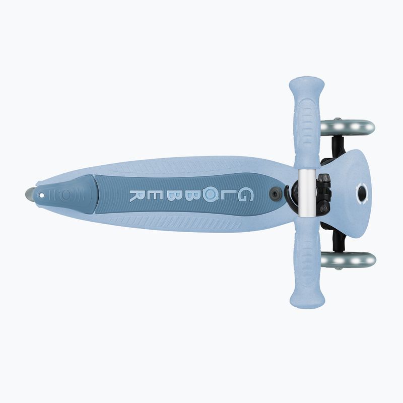 Самокат триколісний дитячий Globber Go.Up Active Ecologic Lights blueberry 10
