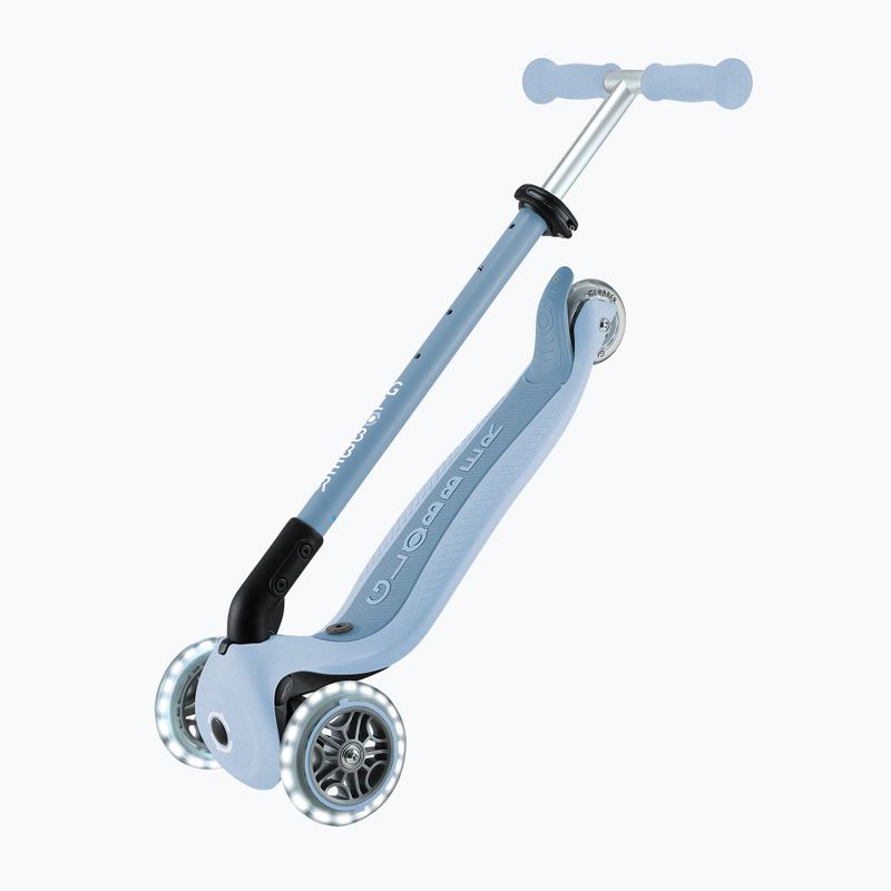 Самокат триколісний дитячий Globber Go.Up Active Ecologic Lights blueberry 14