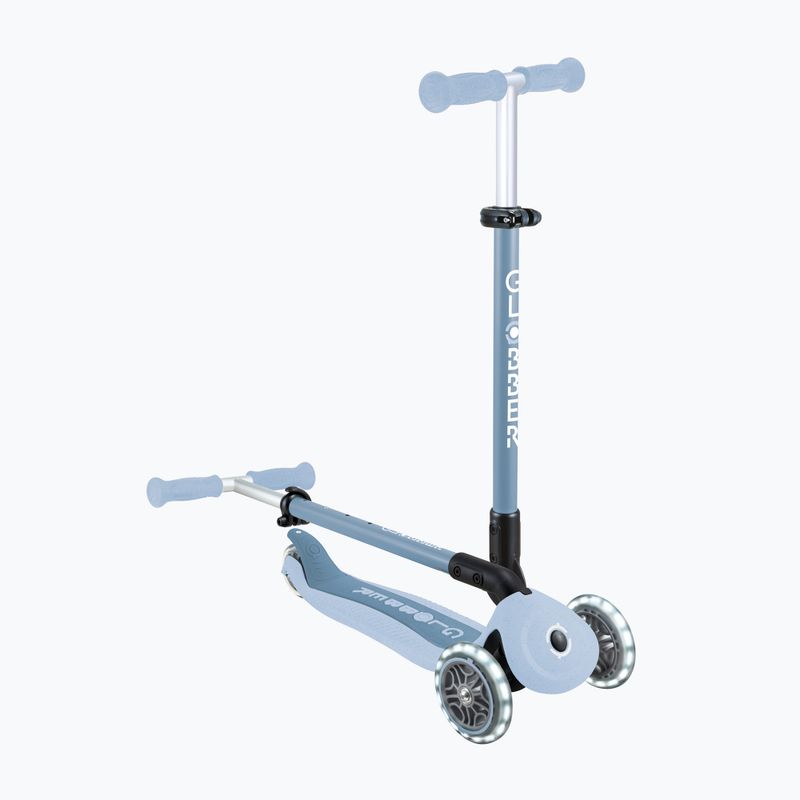 Самокат триколісний дитячий Globber Go.Up Active Ecologic Lights blueberry 15