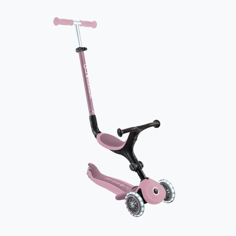 Самокат триколісний дитячий Globber Go.Up Active Ecologic Lights berry 3