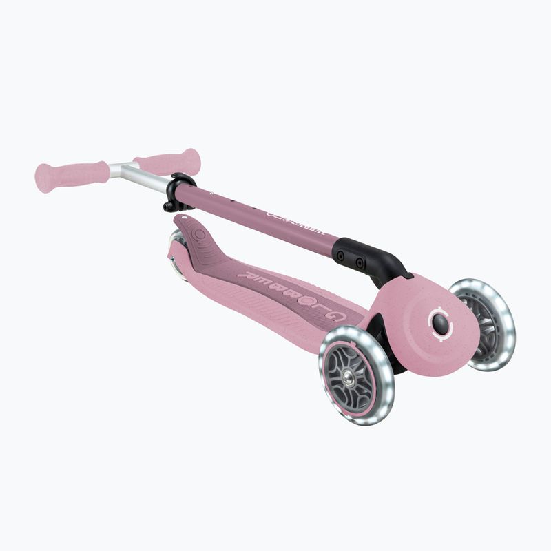 Самокат триколісний дитячий Globber Go.Up Active Ecologic Lights berry 13