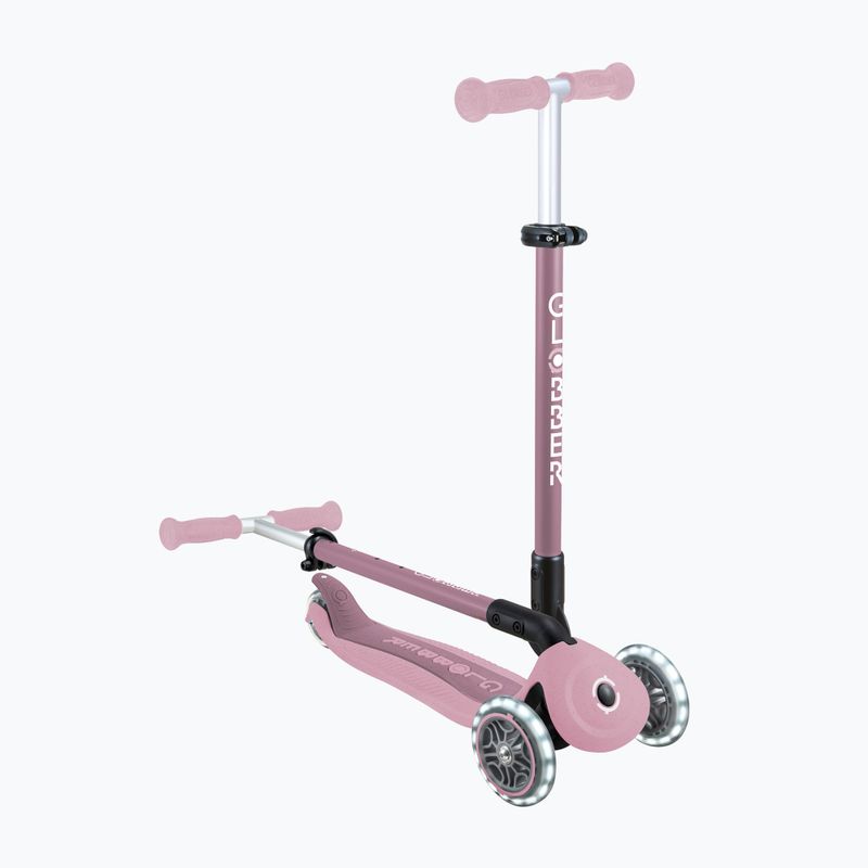 Самокат триколісний дитячий Globber Go.Up Active Ecologic Lights berry 14