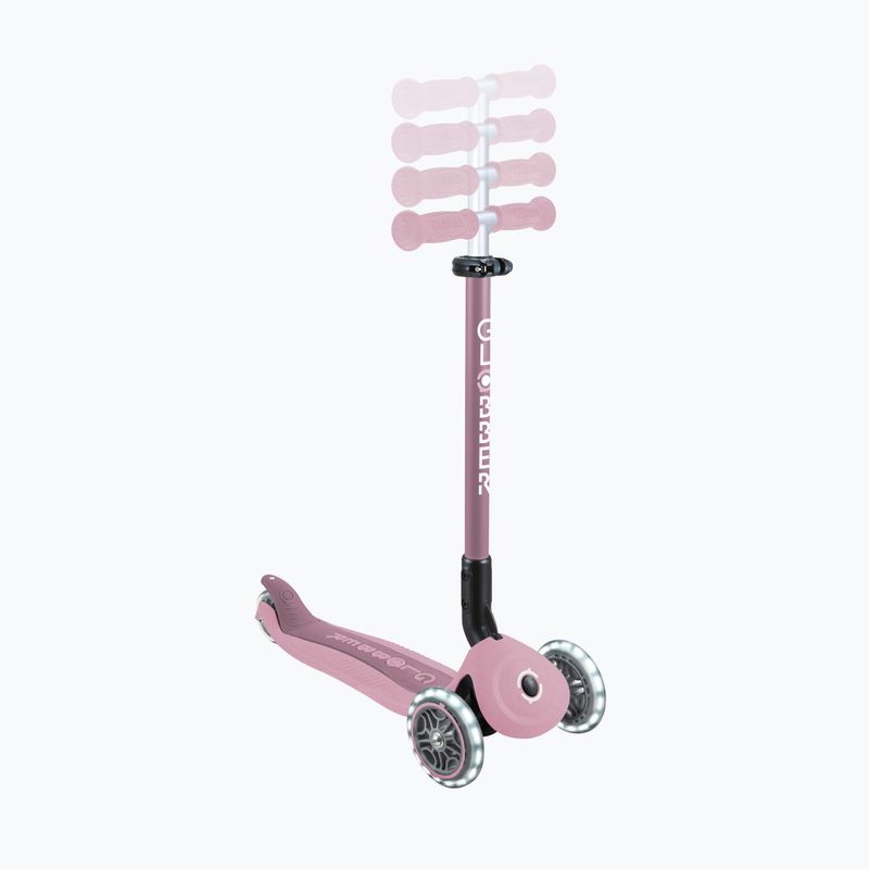Самокат триколісний дитячий Globber Go.Up Active Ecologic Lights berry 16