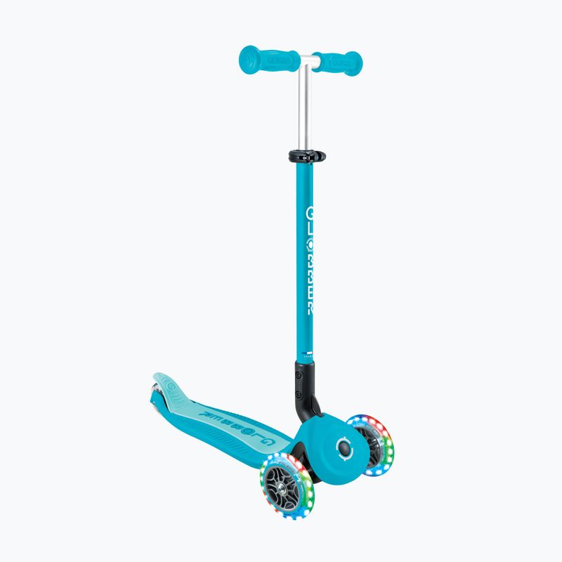Самокат триколісний дитячий Globber Go.Up Active Lights 360 aqua 5