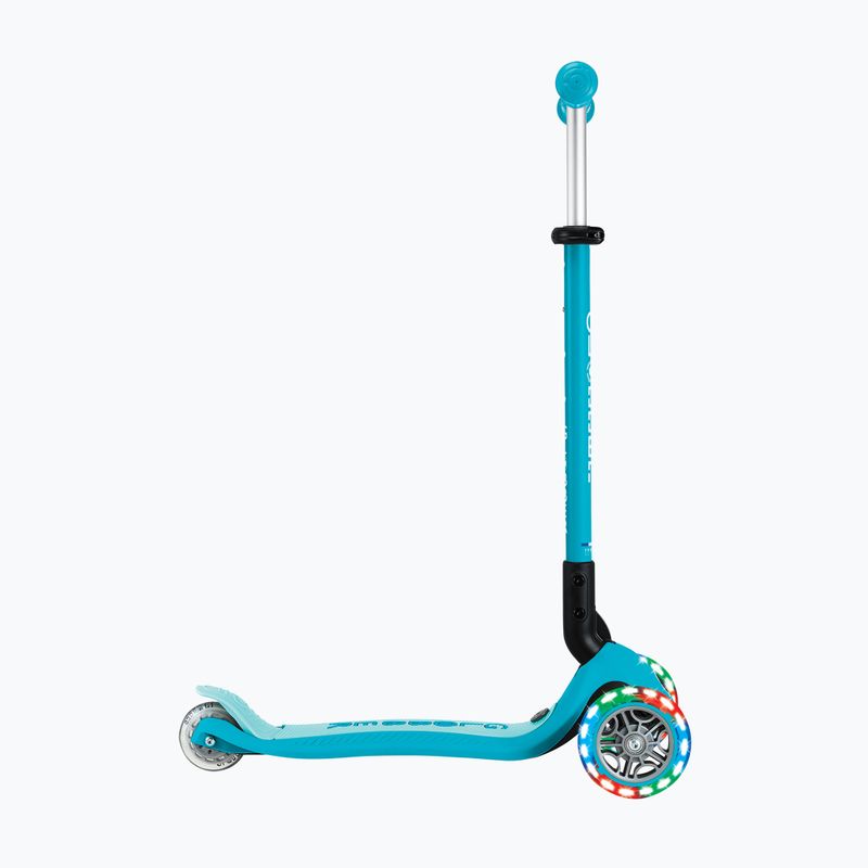 Самокат триколісний дитячий Globber Go.Up Active Lights 360 aqua 9