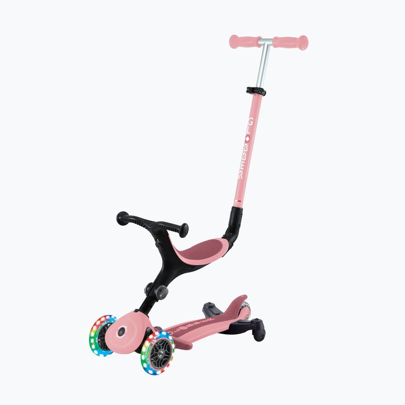 Самокат триколісний дитячий Globber Go.Up Active Lights 360 pink 9