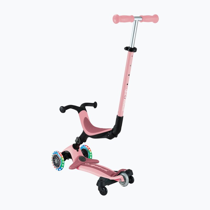 Самокат триколісний дитячий Globber Go.Up Active Lights 360 pink 10