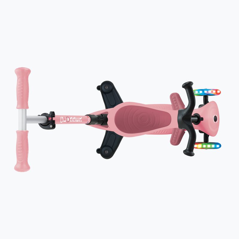 Самокат триколісний дитячий Globber Go.Up Active Lights 360 pink 11