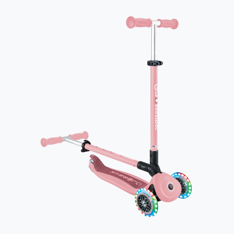 Самокат триколісний дитячий Globber Go.Up Active Lights 360 pink 14
