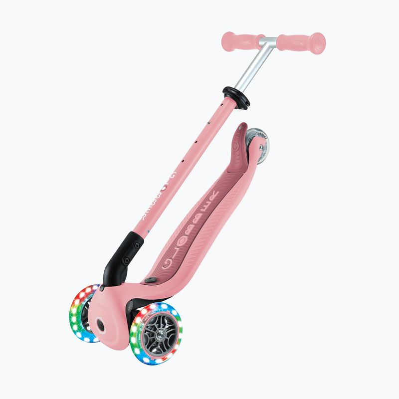 Самокат триколісний дитячий Globber Go.Up Active Lights 360 pink 15