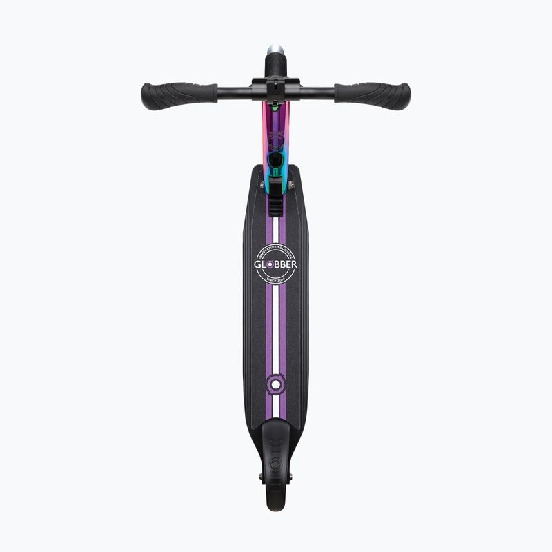 Самокат дитячий Globber Flow Element Lights neo chrome 4