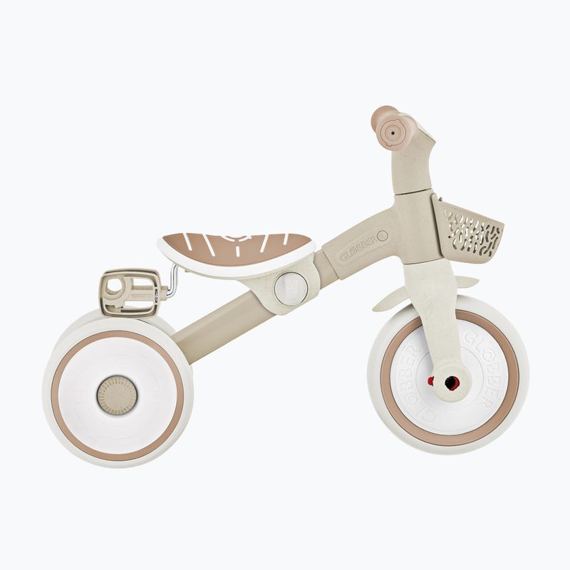 Велосипед біговий триколісний Біговел триколісний Globber Learning Trike 2w1 Plus Ecologic coconut 3