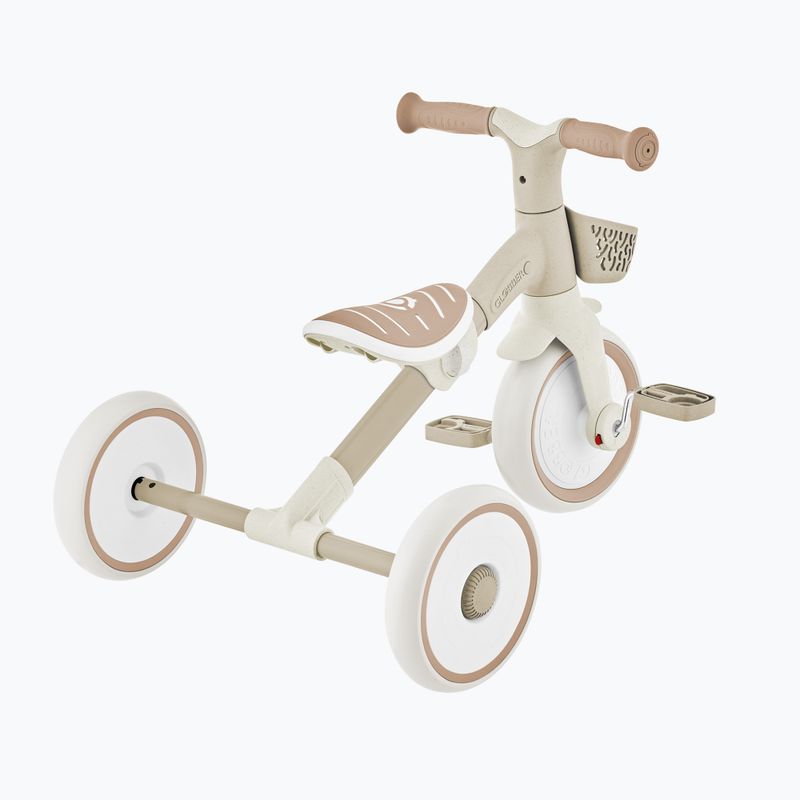 Велосипед біговий триколісний Біговел триколісний Globber Learning Trike 2w1 Plus Ecologic coconut 7