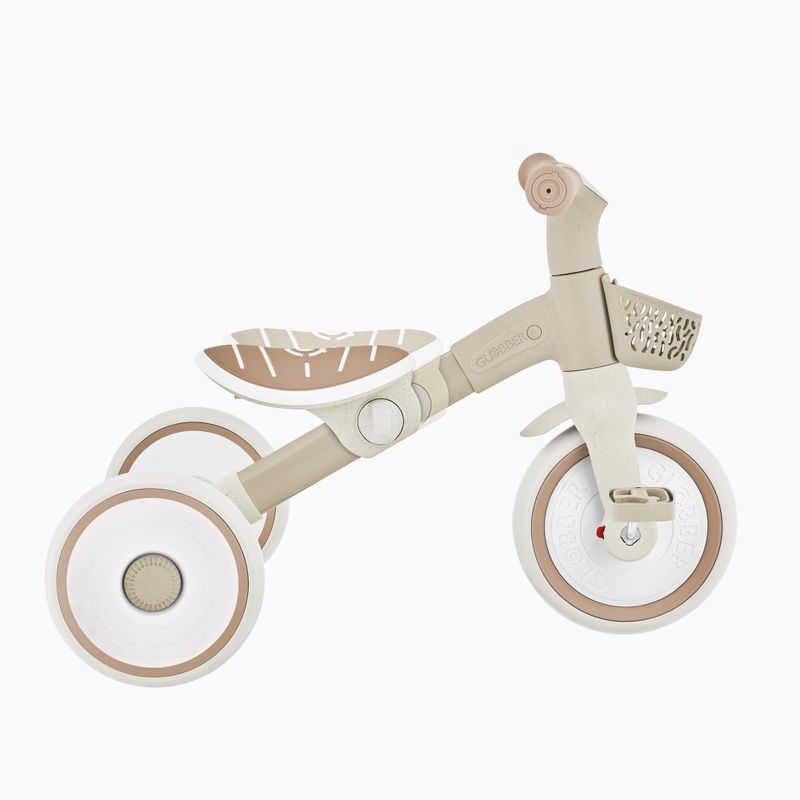 Велосипед біговий триколісний Біговел триколісний Globber Learning Trike 2w1 Plus Ecologic coconut 10