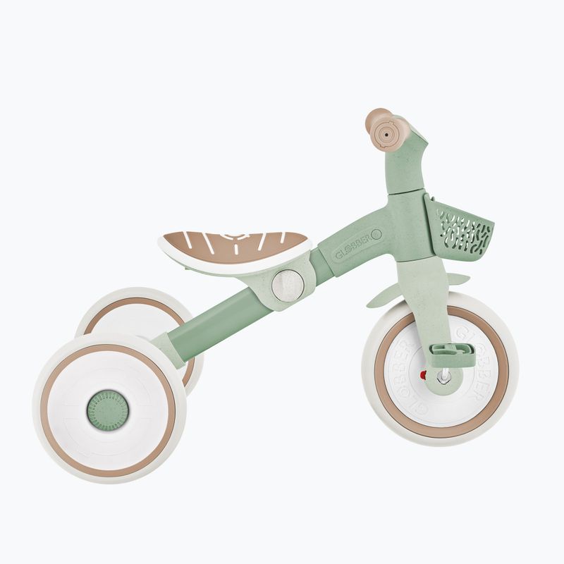 Велосипед біговий триколісний Біговел триколісний Globber Learning Trike 2w1 Plus Ecologic pistachio 3