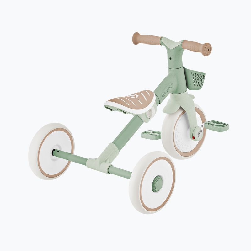 Велосипед біговий триколісний Біговел триколісний Globber Learning Trike 2w1 Plus Ecologic pistachio 6