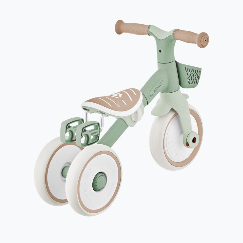 Велосипед біговий триколісний Біговел триколісний Globber Learning Trike 2w1 Plus Ecologic pistachio 7