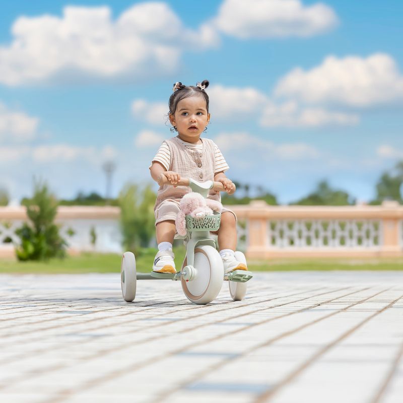 Велосипед біговий триколісний Біговел триколісний Globber Learning Trike 2w1 Plus Ecologic pistachio 13