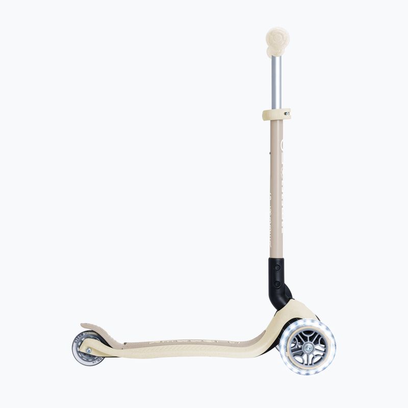Самокат триколісний дитячий Globber Junior Primo Foldable Lights Eco coconut 2