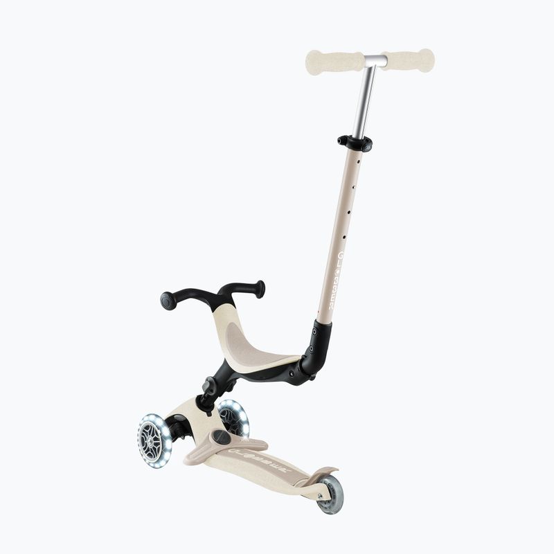 Самокат триколісний дитячий Globber Go.Up Active Ecologic Lights coconut 9