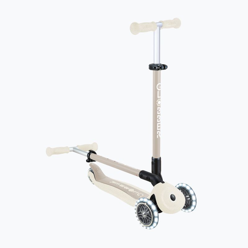 Самокат триколісний дитячий Globber Go.Up Active Ecologic Lights coconut 15