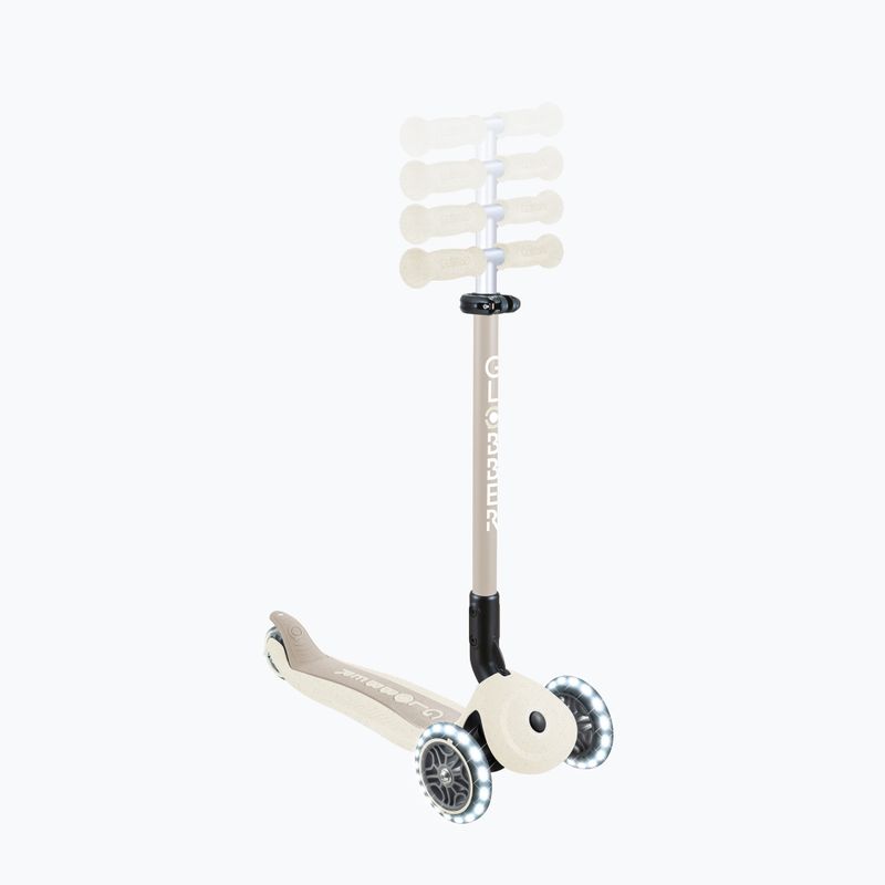 Самокат триколісний дитячий Globber Go.Up Active Ecologic Lights coconut 16