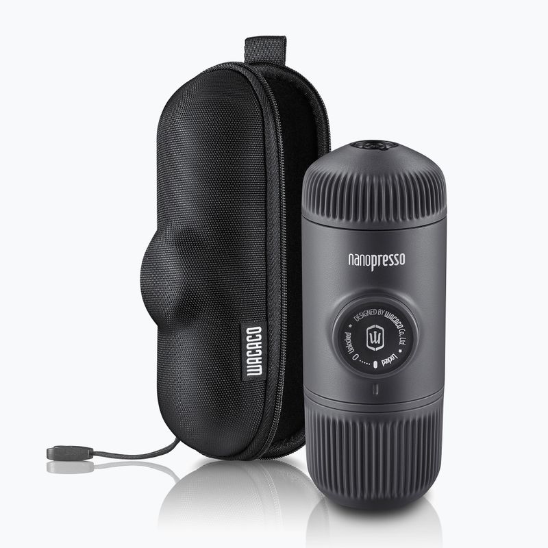Експрес кавовий портативний Wacaco Nanopresso 80 мл + Чохол black