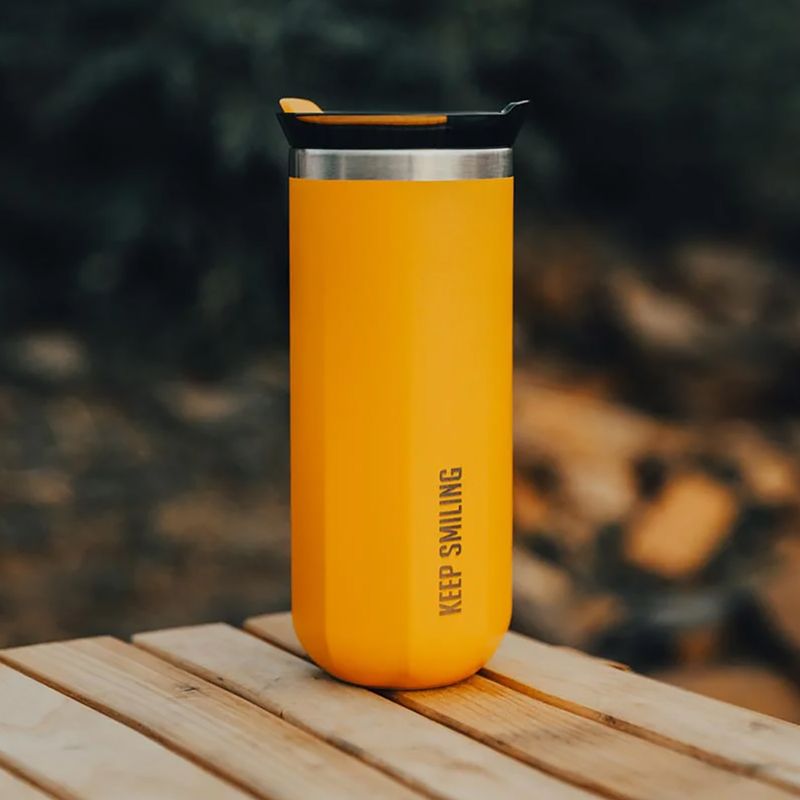 Кружка термічна WACACO Octaroma Grande 435 мл amber yellow 3