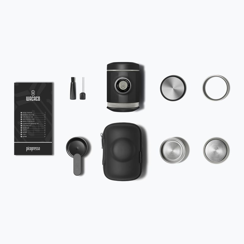 Портативна кавоварка Wacaco Picopresso 80 мл black 11