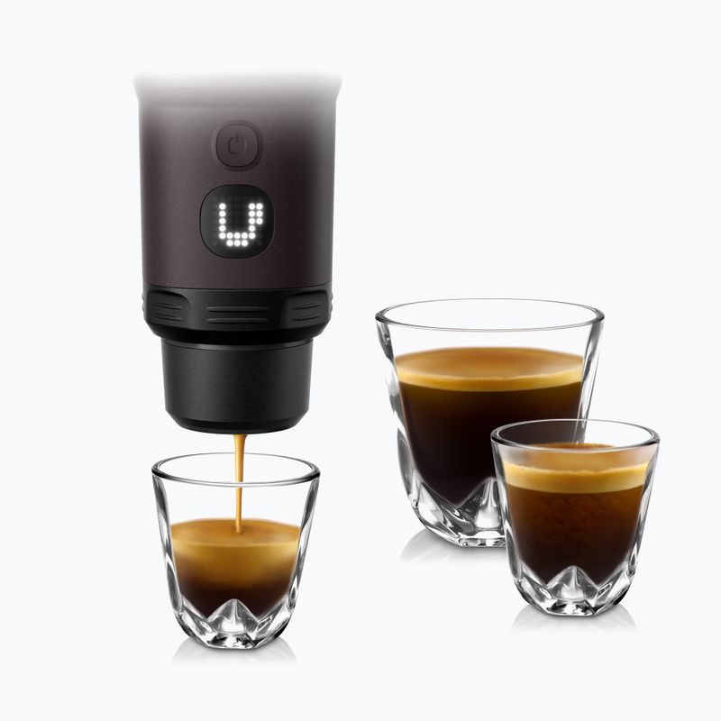 Переносна кавоварка Wacaco Pixapresso 120 ml dark burgundy 12