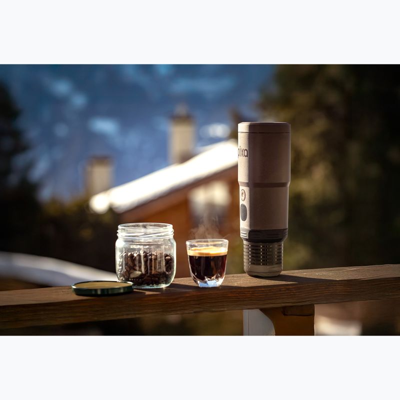 Переносна кавоварка Wacaco Pixapresso 120 ml dark burgundy 13