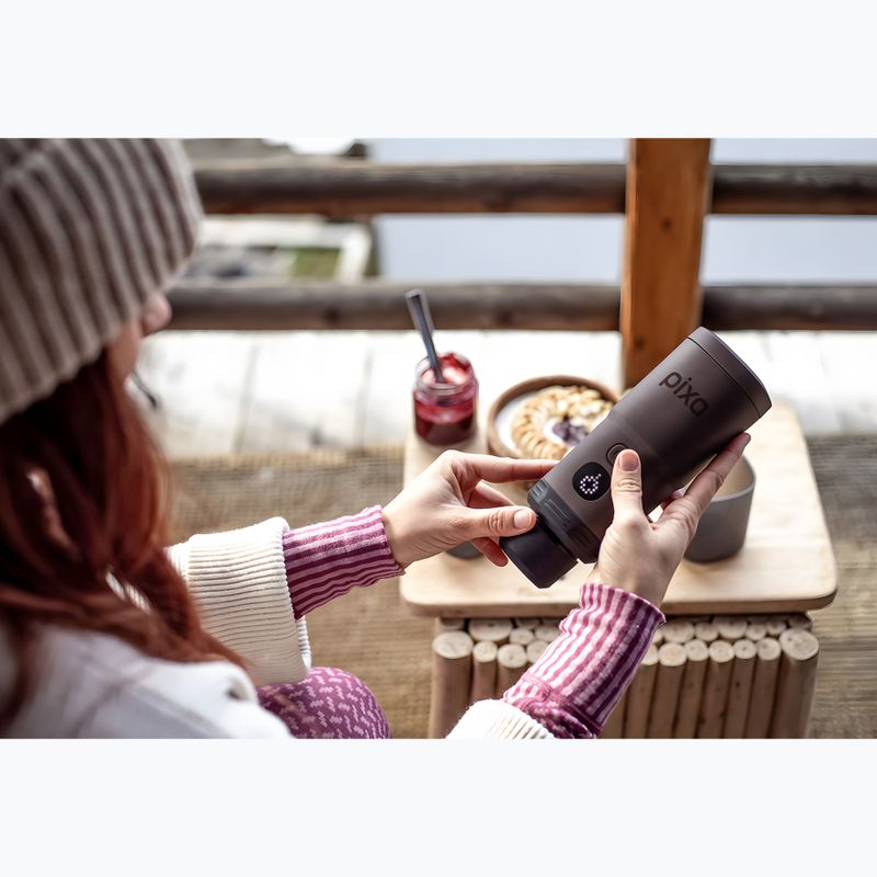 Переносна кавоварка Wacaco Pixapresso 120 ml dark burgundy 15