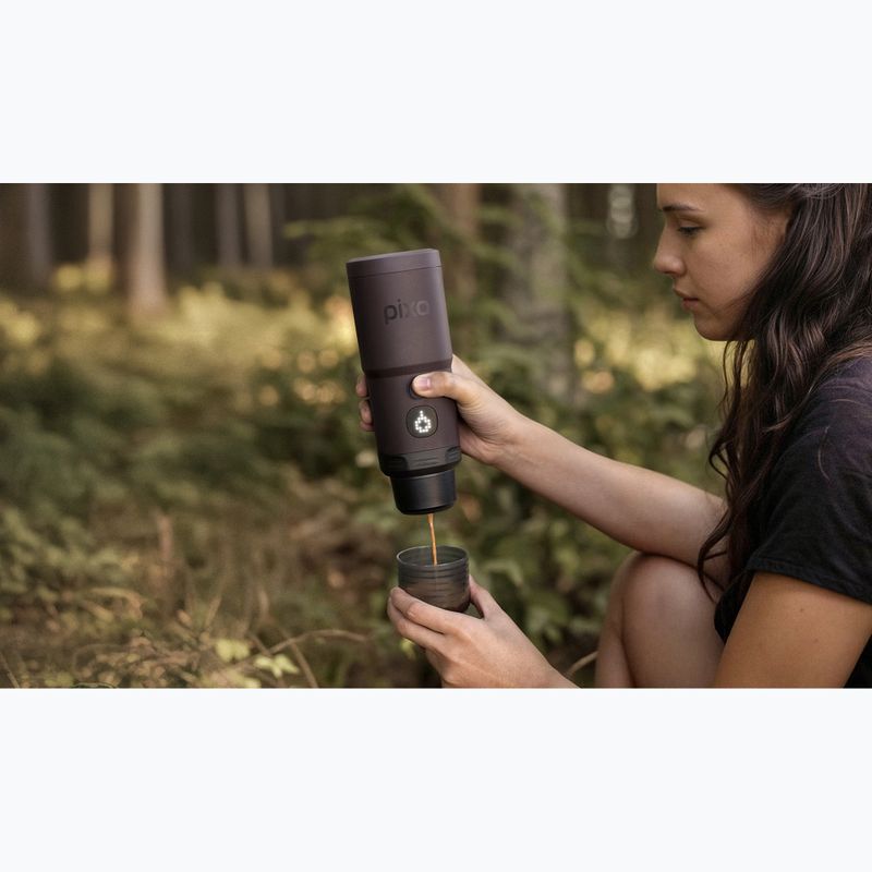 Переносна кавоварка Wacaco Pixapresso 120 ml dark burgundy 18