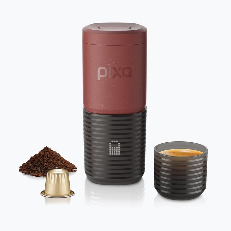 Переносна кавоварка Wacaco Pixapresso 120 ml tuscan red 4