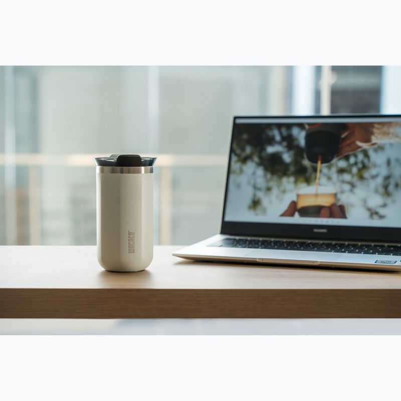 Термокружка WACACO Octaroma Lungo 300 мл ceramic white 3