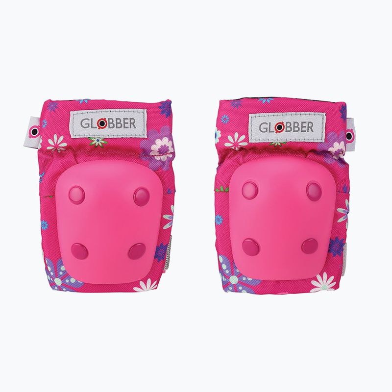 Набір захисту дитячий Globber Toddler deep pink/flowers 4