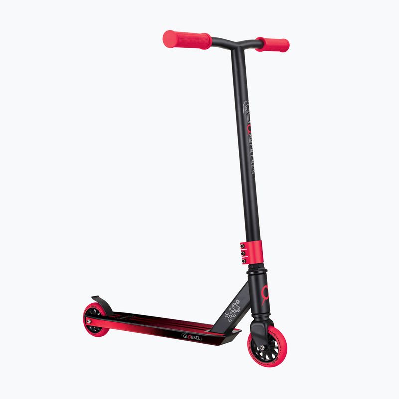 Самокат дитячий Globber Stunt GS 360 black/red