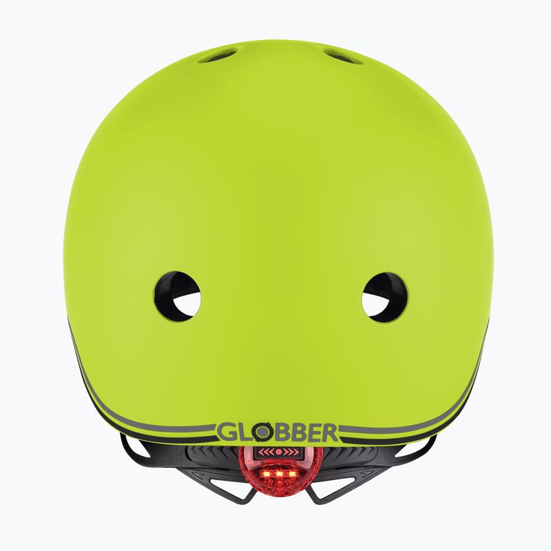Шолом дитячий Globber Go.Up Lights lime green 4