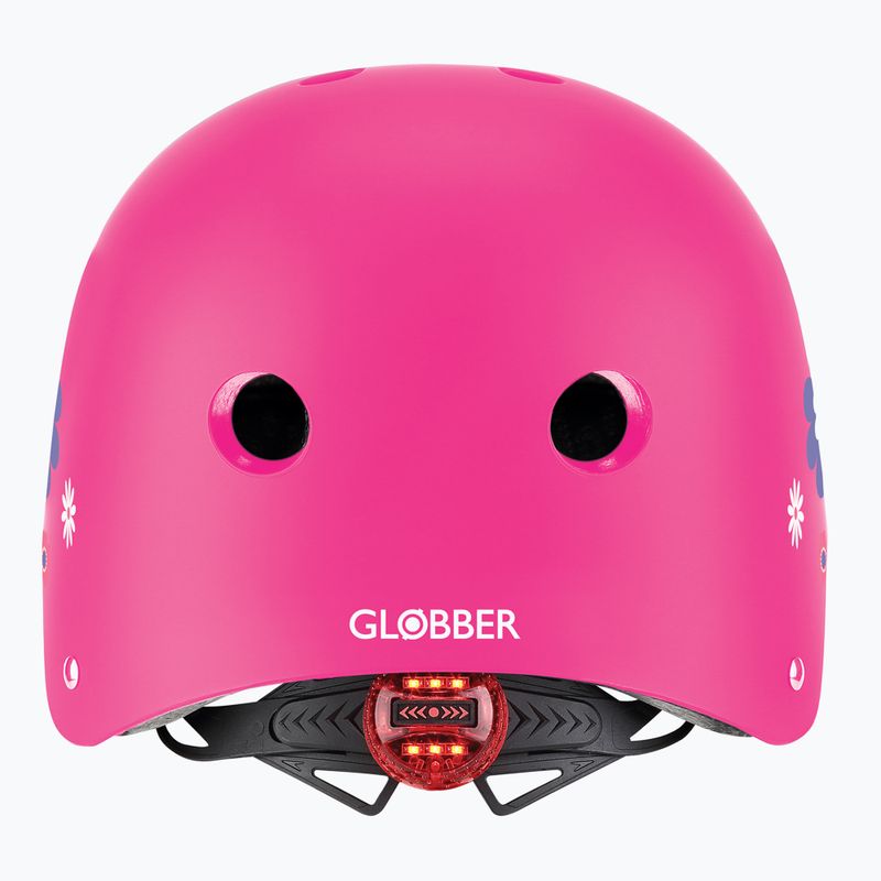 Шолом дитячий Globber Primo Fantasy deep pink flower 3