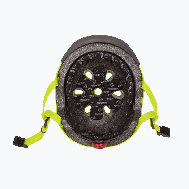 Шолом дитячий Globber Primo Fantasy lime green flower 5