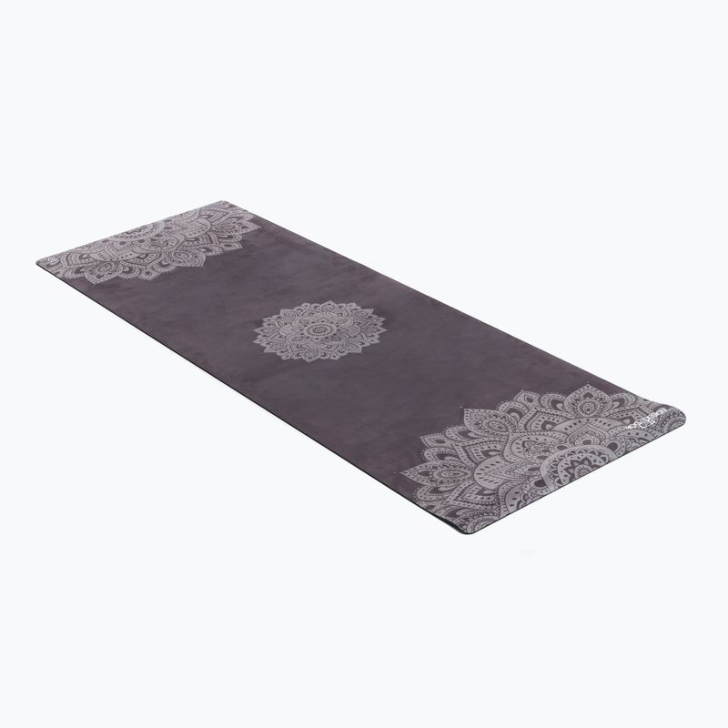 Килимок для йоги  Yoga Design Lab Combo Yoga 5,5 мм чорний Mandala Black