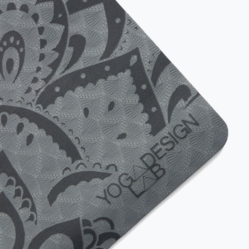 Килимок для йоги  Yoga Design Lab Flow Pure 6 мм зелений Mandala Charcoal 3